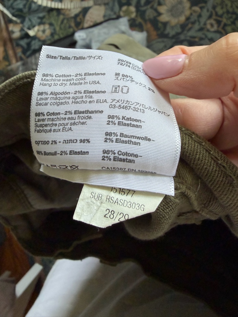 American Apparel High Waisted Cuff Shorts - Picture 5 of 5